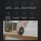 Digital rolling ruler feature and measurement demonstration