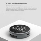 Pocket-size USB-C rechargeable digital measuring ruler