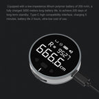 Compact digital rolling ruler for curved and irregular measurements