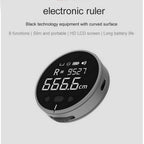 Digital Rolling Ruler product view with LCD measuring display